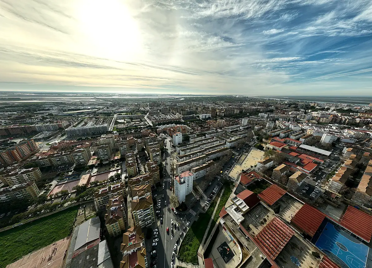 Drones para inundaciones en Huelva